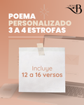 Poemas personalizado Destello