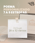 Poema personalizado Luz Infinita