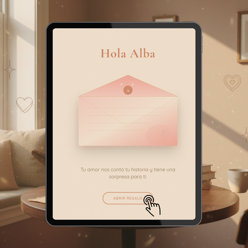 Poema personalizado Luz Infinita